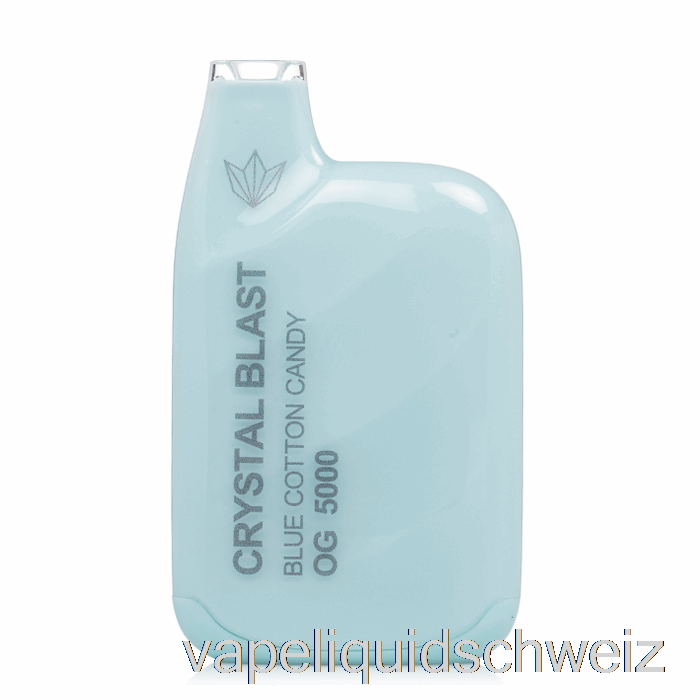 Crystal Blast OG5000 Einweg-Blue Cotton Candy Vape Schweiz